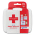 Kenvue Mini First Aid Kit 4" x 4.5" x 1" White Plastic Case
