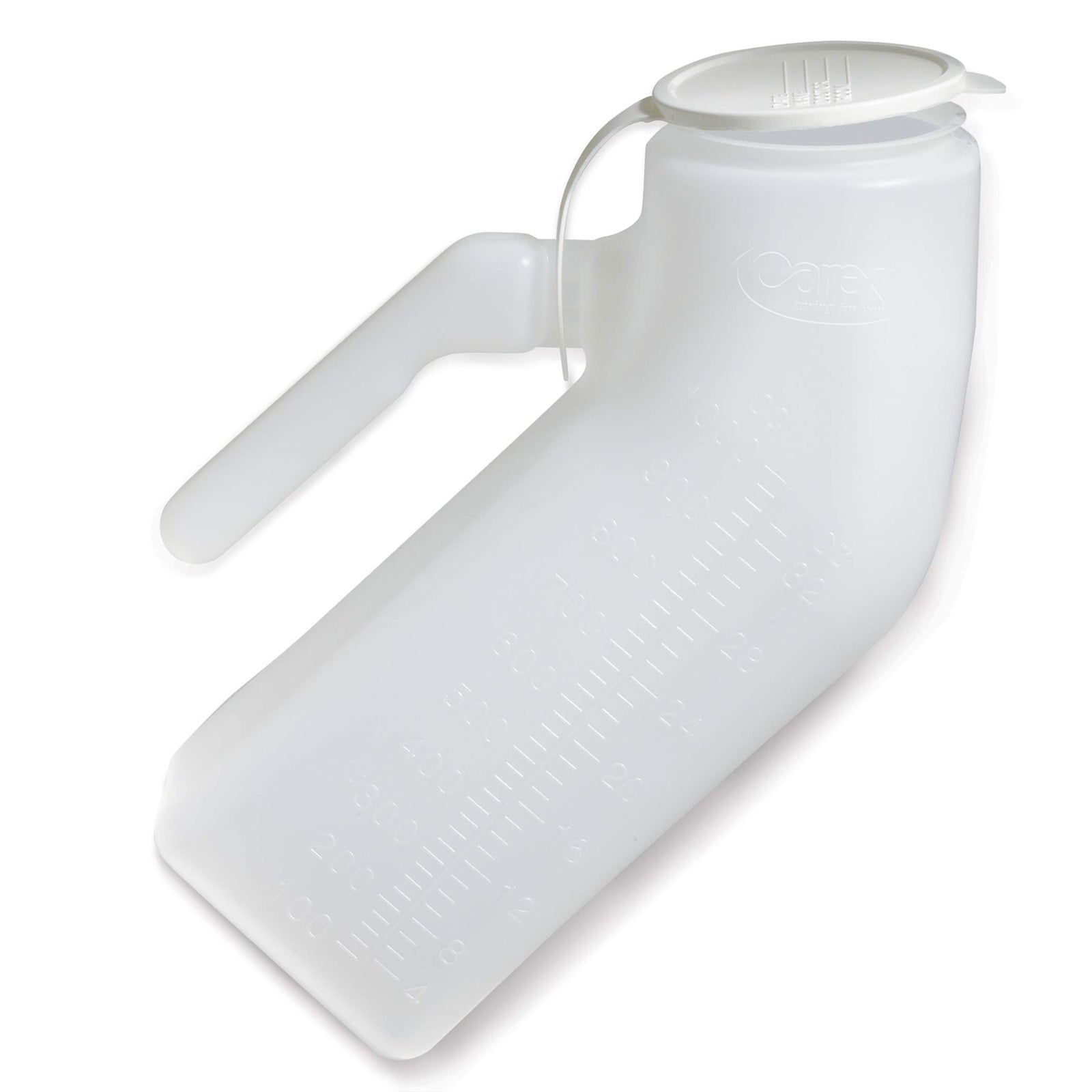 Carex Male Urinal with Spill-Proof Cap, 32 oz