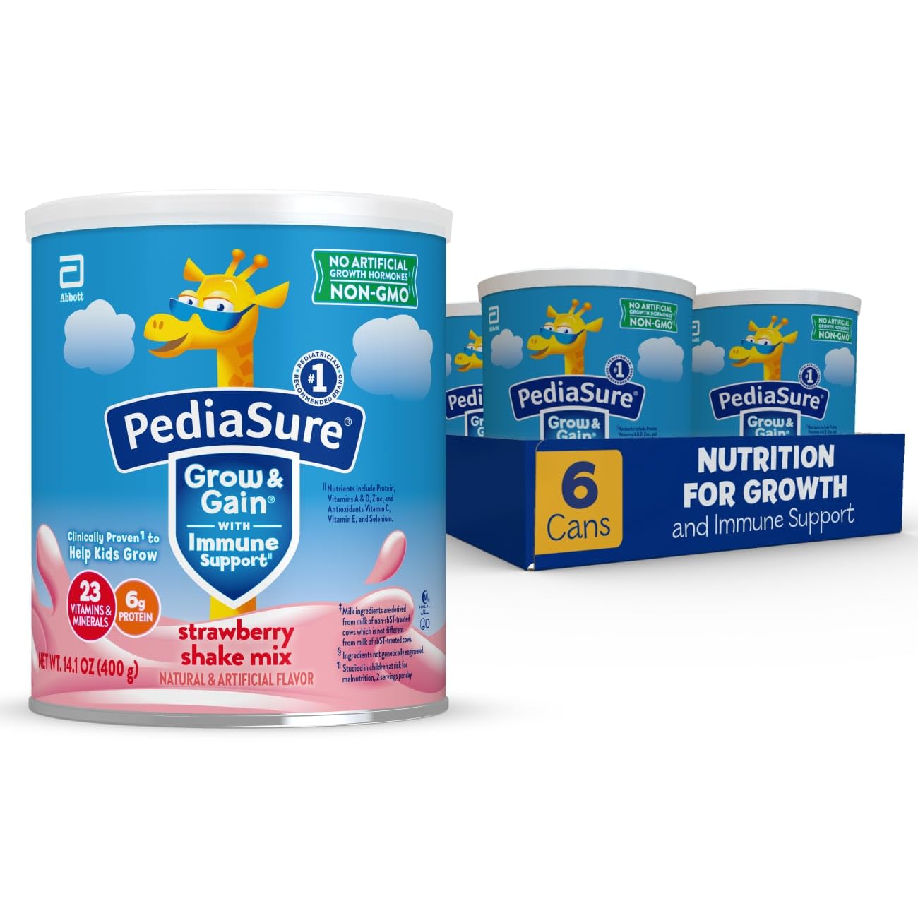 Abbott PediaSure Grow & Gain Nutritional Shake (1.0 Cal/mL, 8 oz)