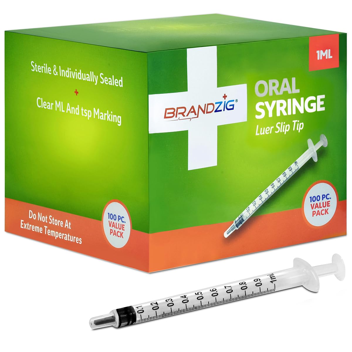 Cardinal Health Monoject Tuberculin Syringe 1 mL with Regular Luer Tip