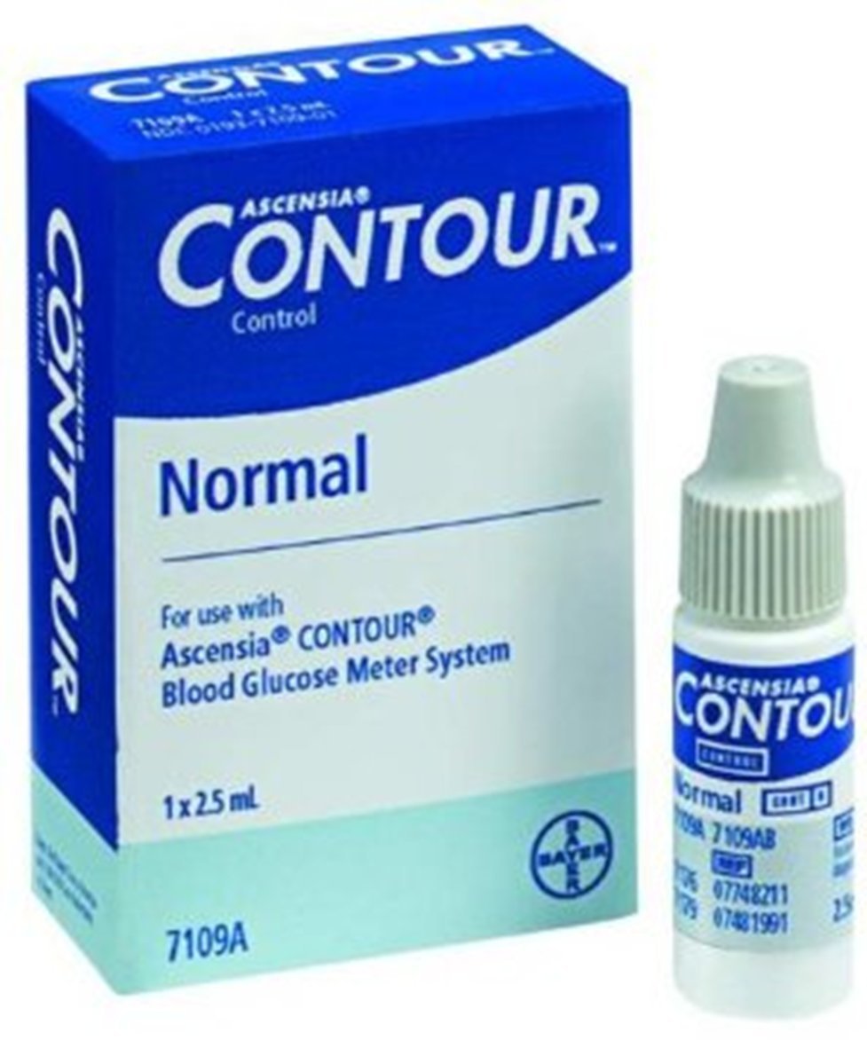 Contour Glucose Control Solution (Low & Normal Levels), 2.5 mL