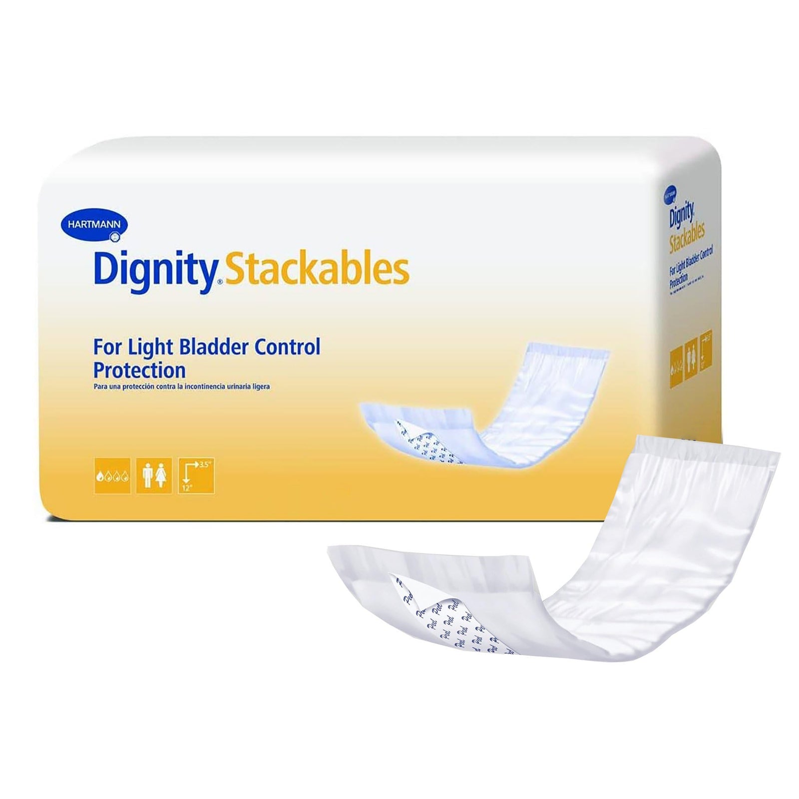Hartmann Dignity Stackables Pads 3-1/2" x 12"