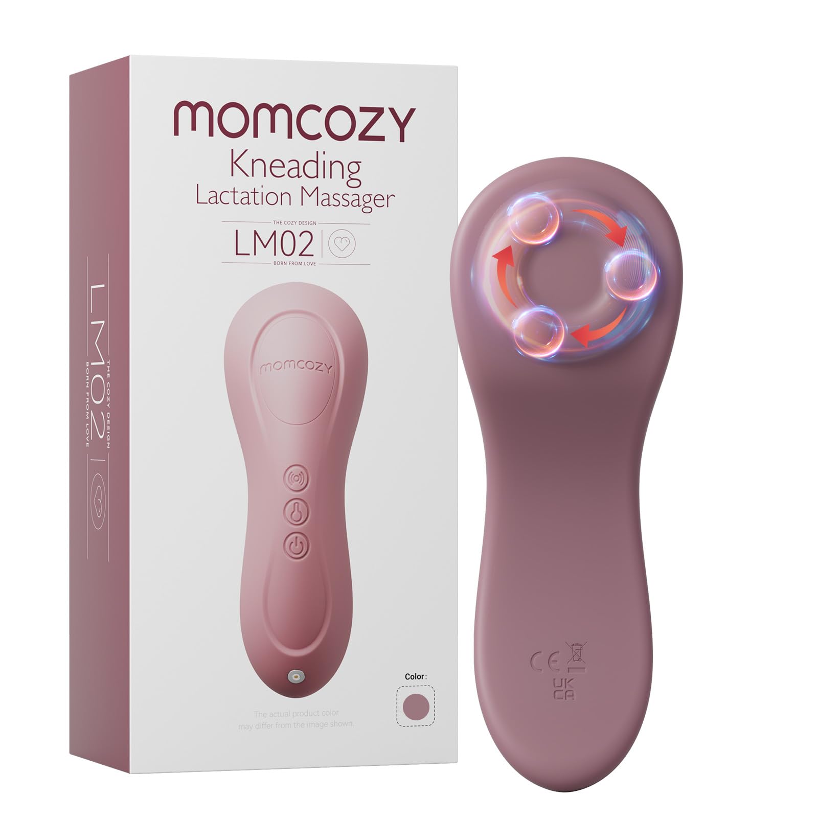 Momcozy 3-in-1 Kneading Lactation Massager