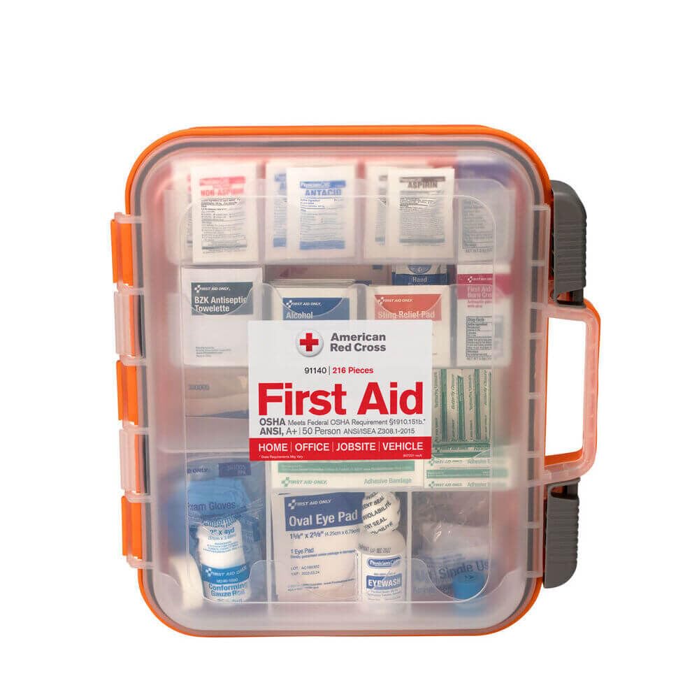 American Red Cross 4-Person Family First Aid Kit