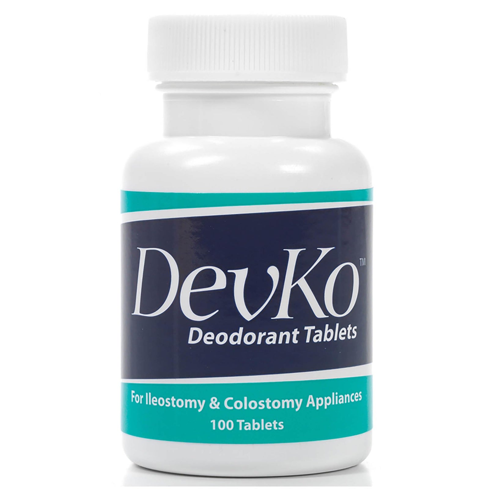 Parthenon Devko Charcoal Deodorant Tablets, 100 per Bottle