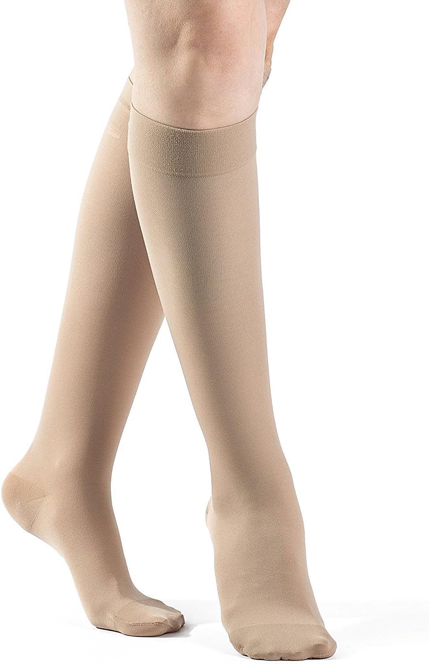 Sigvaris Essential Opaque Calf Compression Stockings