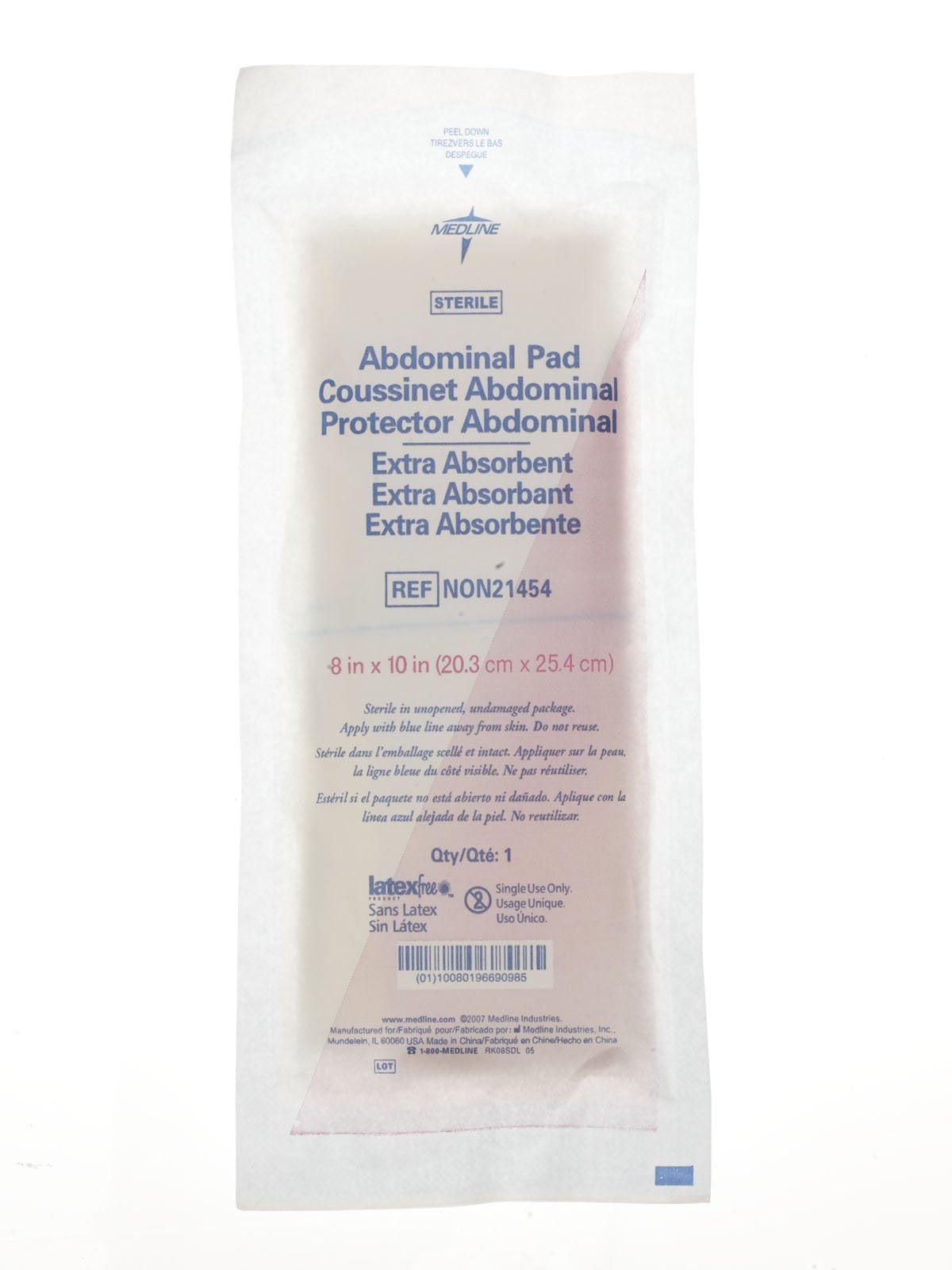 Medline Caring Sterile Abdominal/Combine Pad