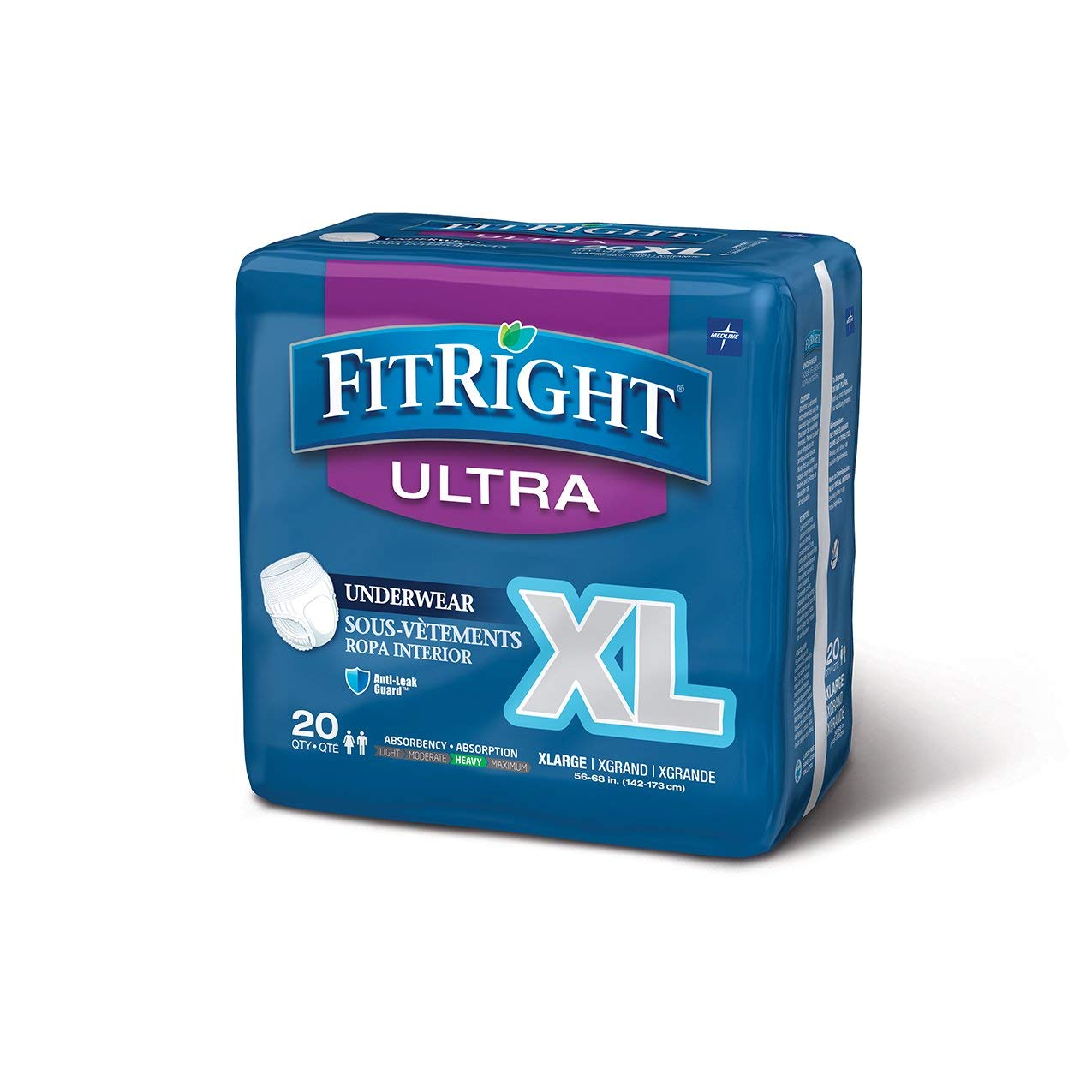 Medline FitRight Ultra Briefs - Adult Incontinence Briefs