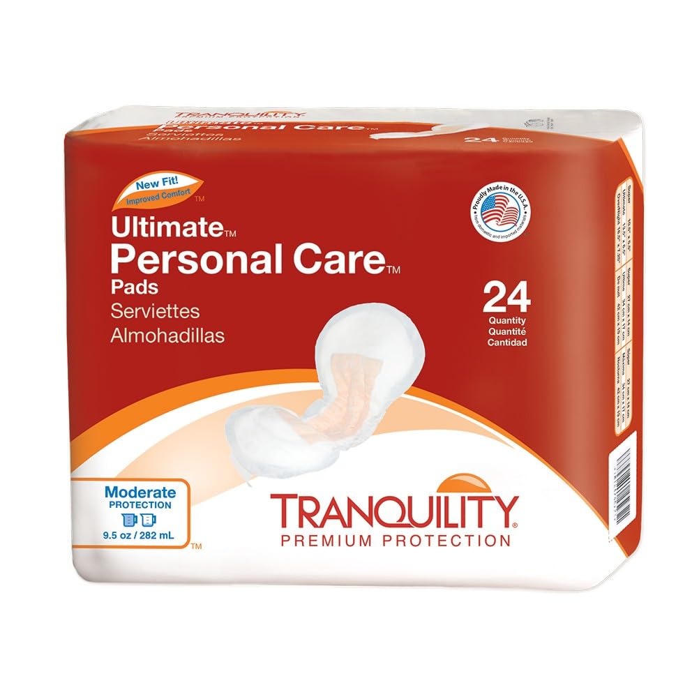 Tranquility Personal Care Pads - Incontinence Protection Pads