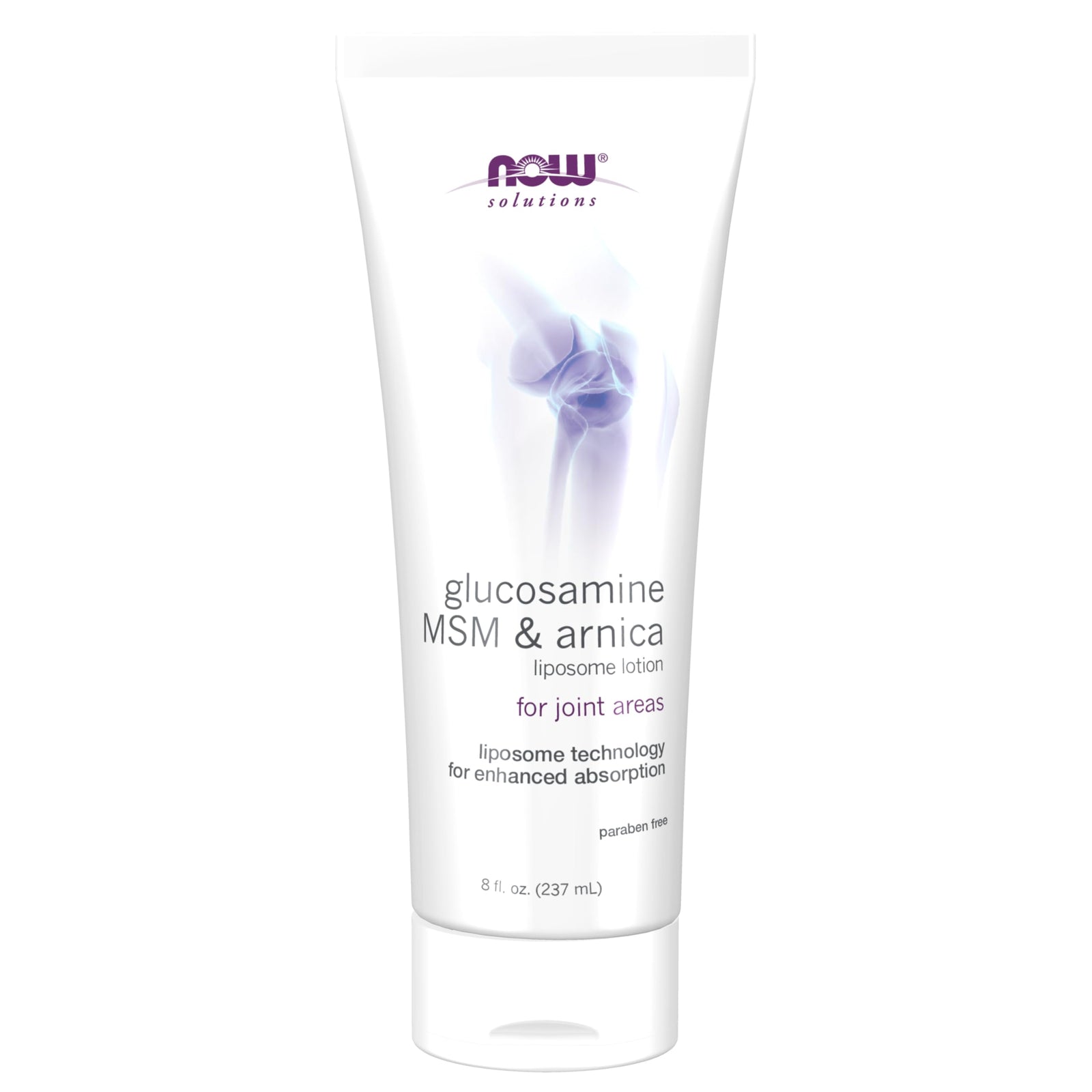 NOW Foods Glucosamine MSM Arnica Lotion, 8 oz
