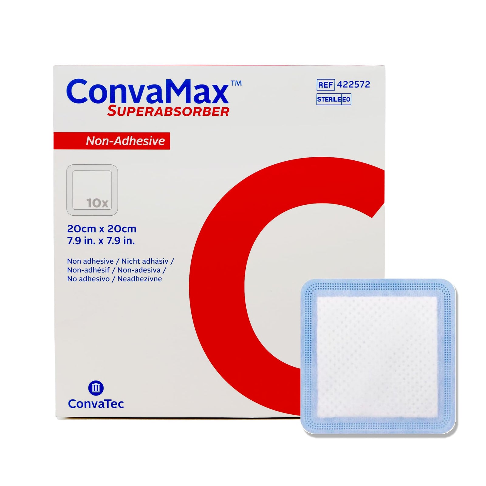 ConvaTec ConvaMax Superabsorber Non-Adhesive Wound Dressing