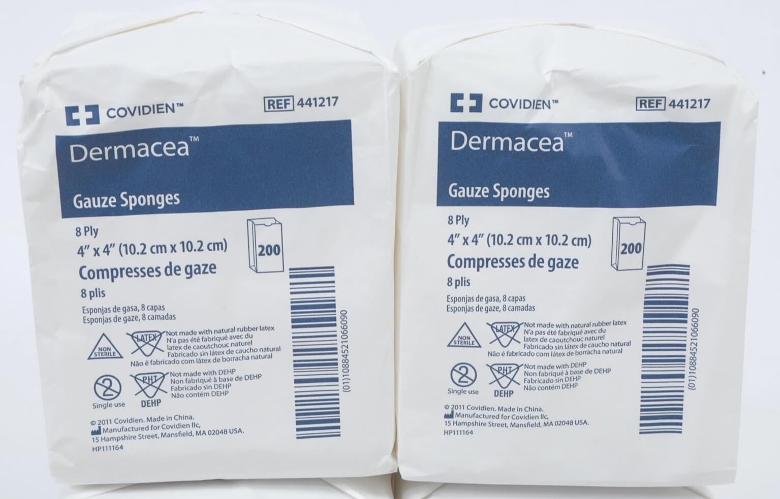 Cardinal Health Dermacea Woven Gauze Sponge 4x4 Inch