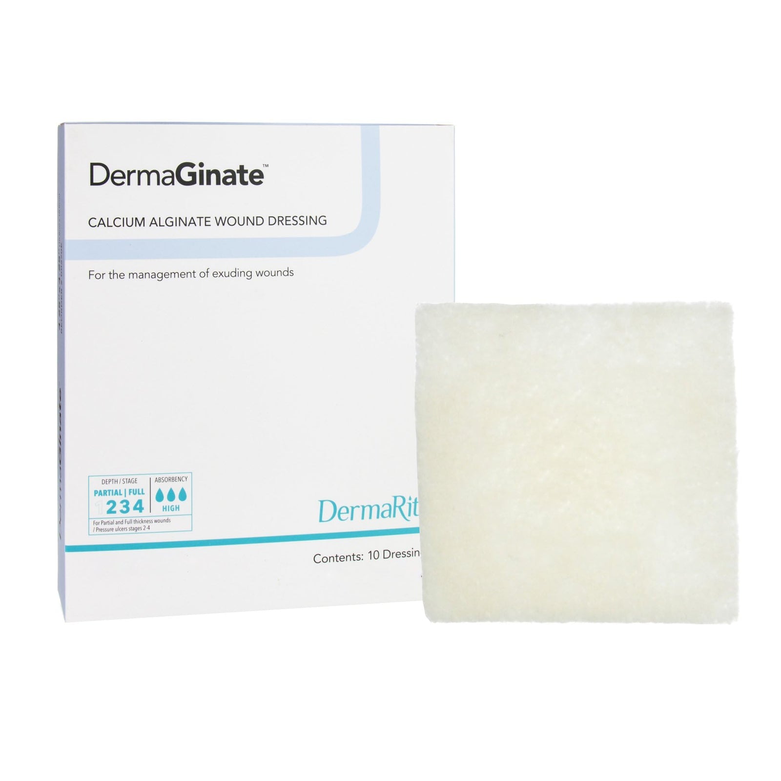 DermaRite Calcium Alginate Wound Dressing