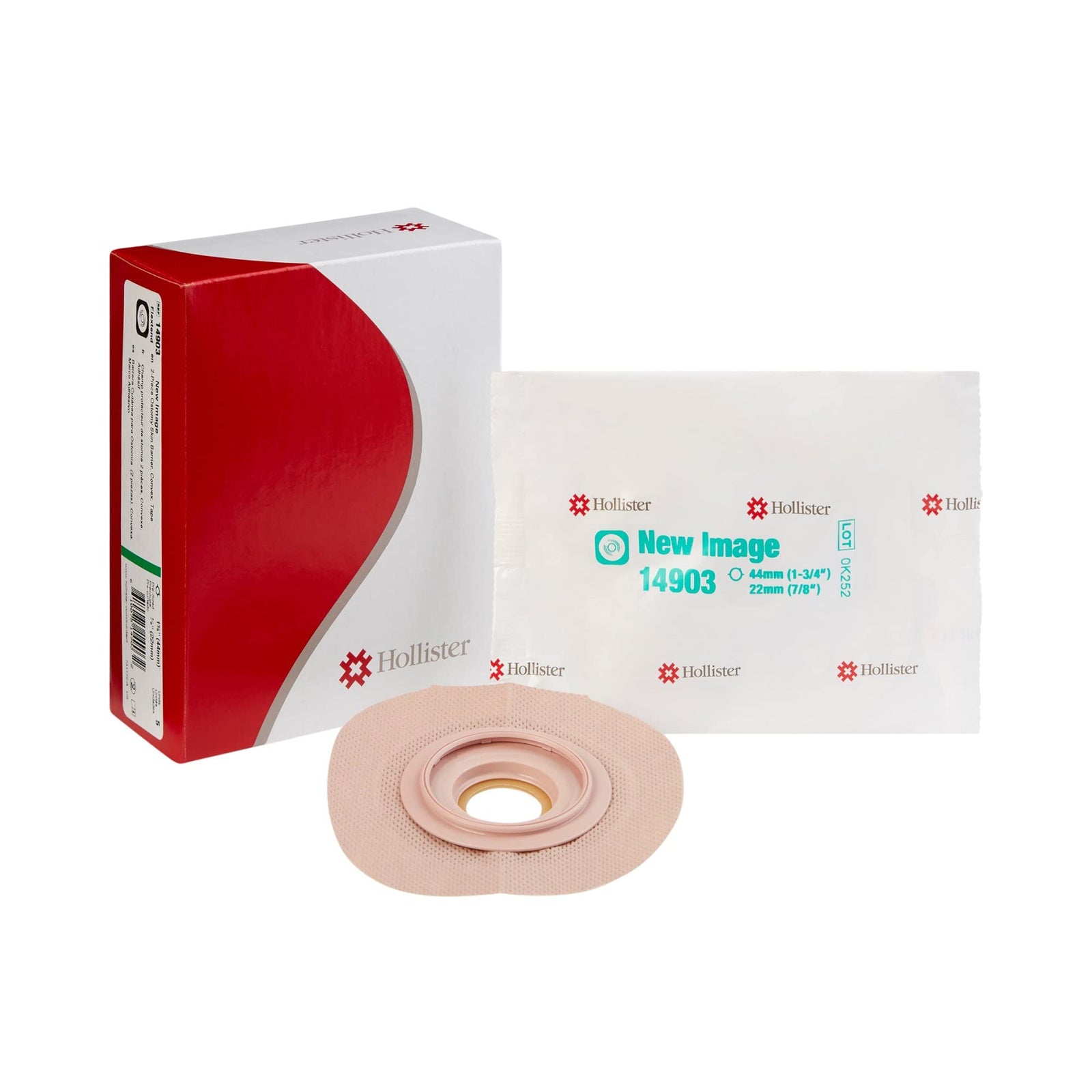 Hollister New Image Convex Flextend 2-Piece Precut Skin Barrier