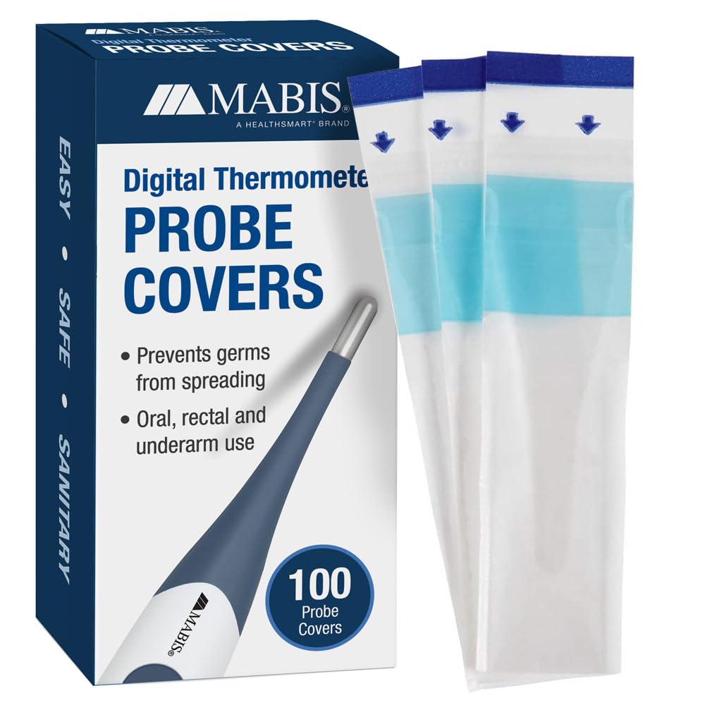 Mabis Disposable Probe Covers for Digital Thermometers