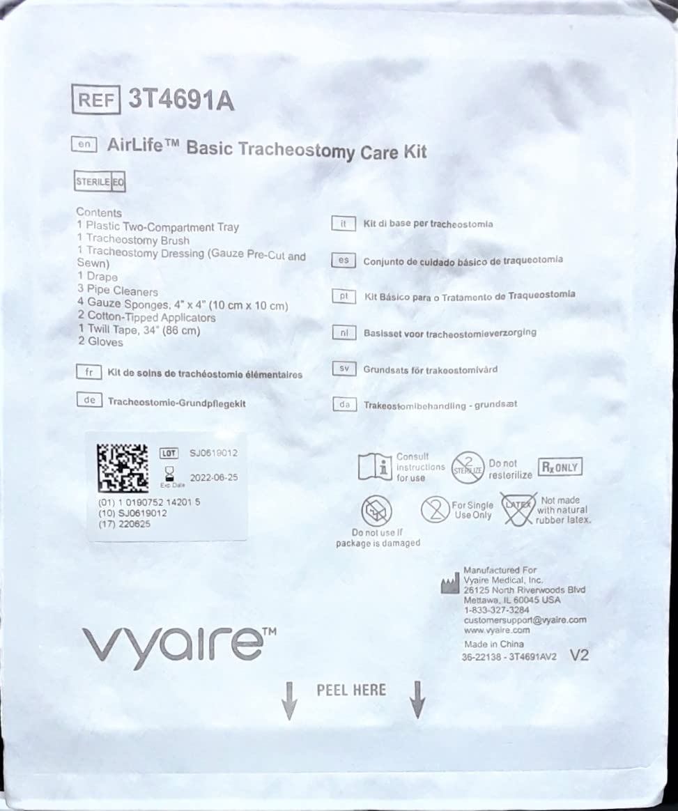 Salter Labs Basic Tracheostomy Care Standard Kit