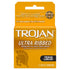 Trojan Ultra Ribbed Lubricated Condom, 3-Pack