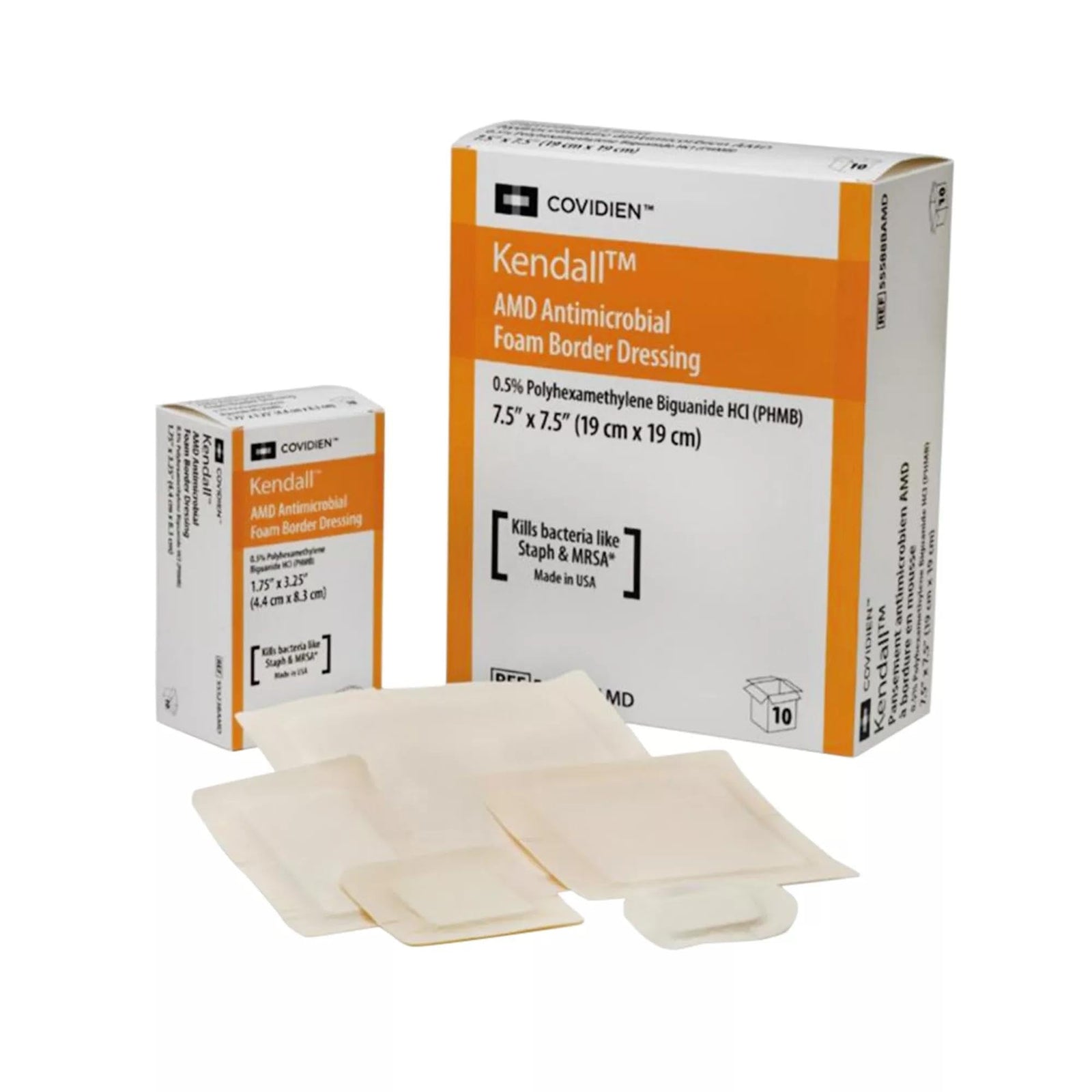 Cardinal Health AMD Antimicrobial Foam Border Dressing