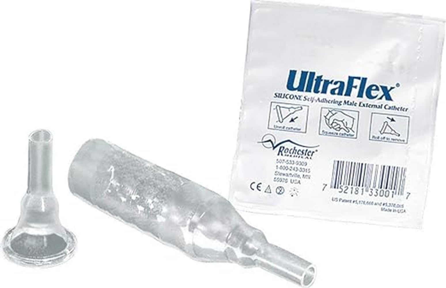 Bard UltraFlex Male External Catheter - 25mm, 29mm, 32mm, 36mm, 41mm Sizes