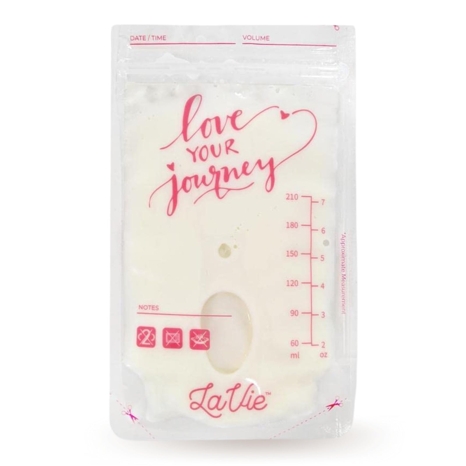 LaVie Breast Milk Storage Bags, 50 Count