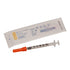 Cardinal Health Monoject SoftPack Insulin Syringes, 28G/29G, 1/2 in (0.5 & 1 mL)