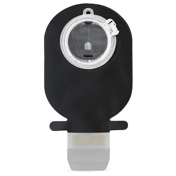 Coloplast SenSura Mio Click EasiClose WIDE Outlet Drainable Pouch, Black with Window and Filter