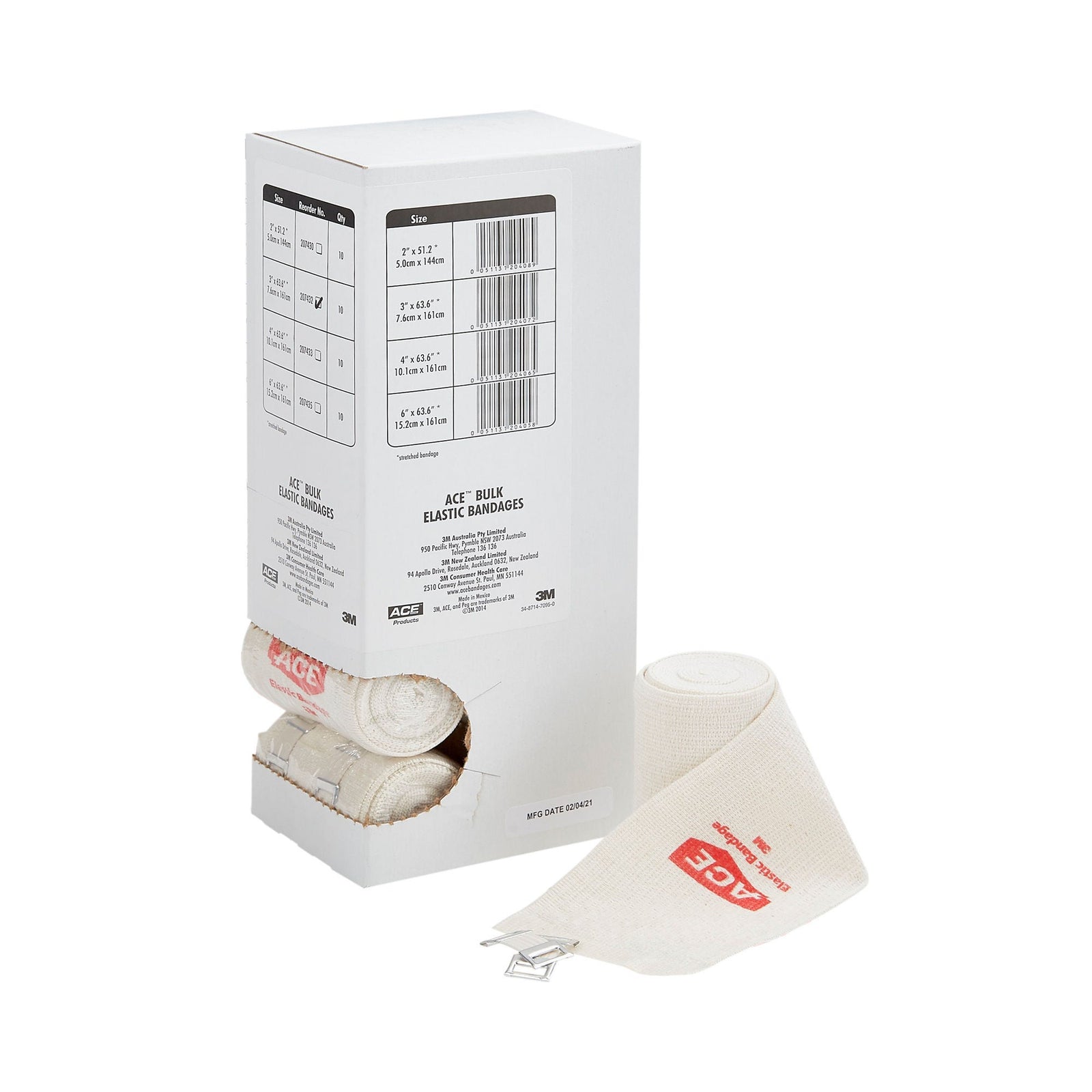 Elastic Spandex Bandage, 3 Inch, 7432