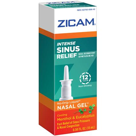 Zicam Sinus Relief 0.05% Nasal Spray 15 mL