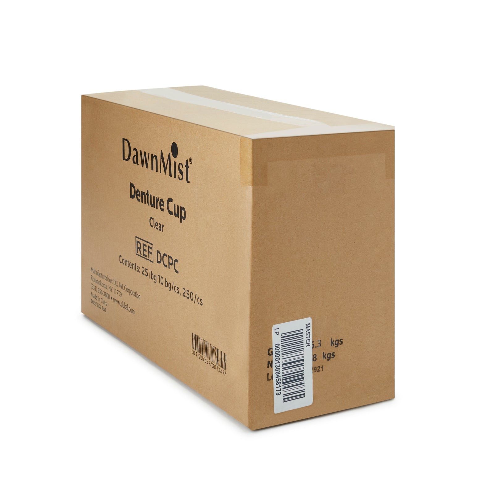 Dawn Mist® Denture Cup with Snap-On Lid