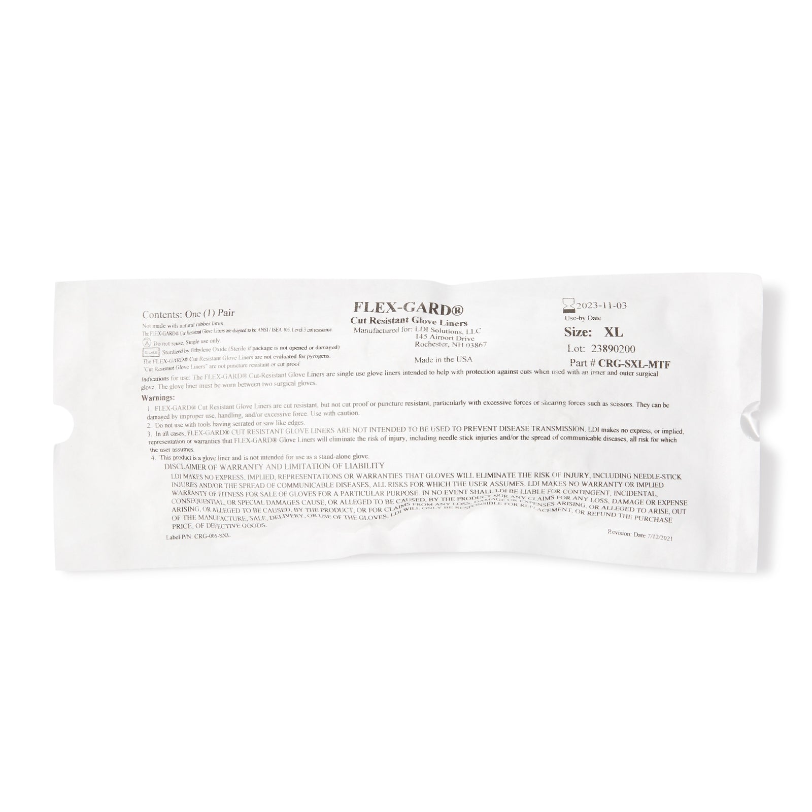 Flex-Gard™ Cut Resistant Glove Liner