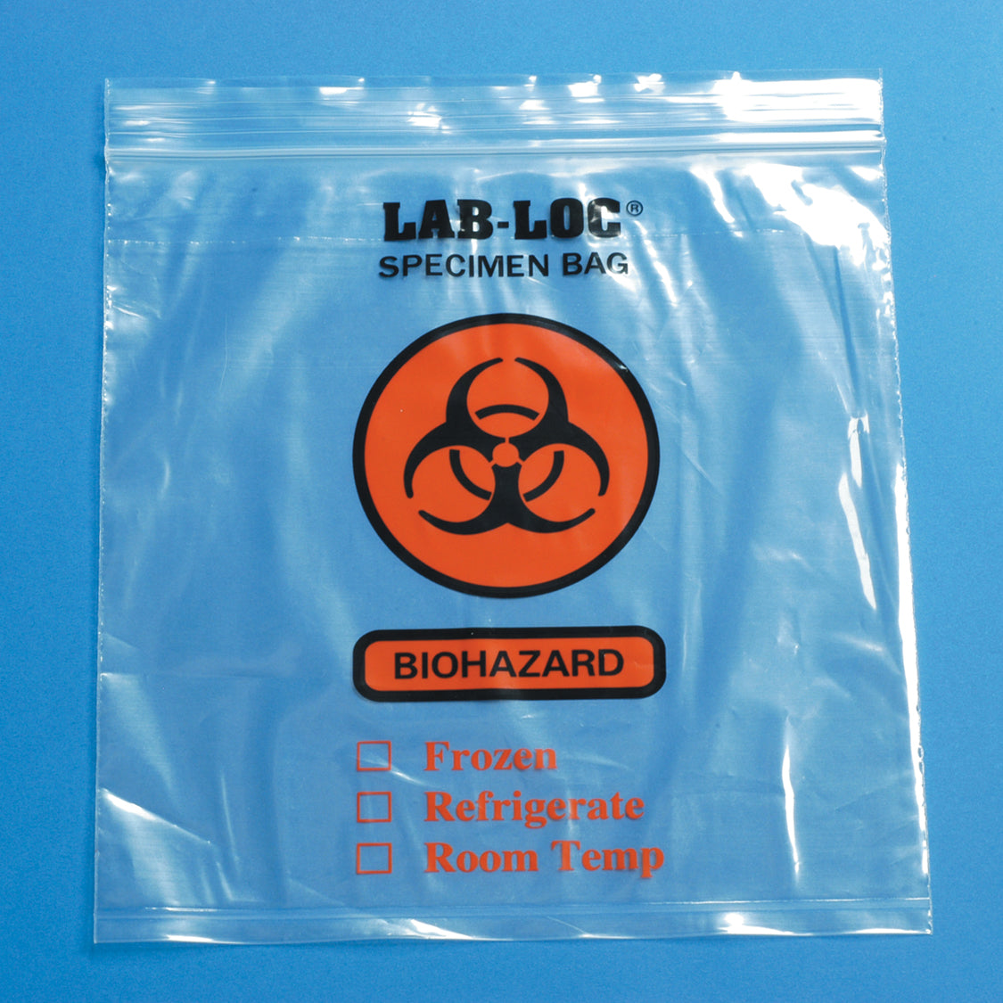 Lab-Loc Specimen Transport Bag with Document Pouch