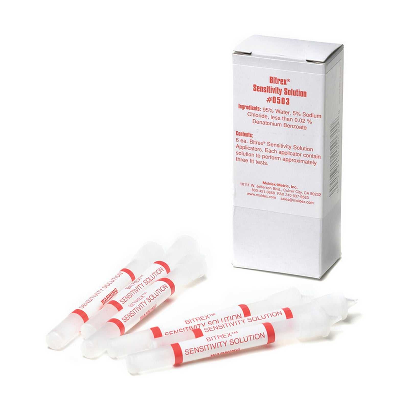 Bitrex® Sensitivity Solution, Bitter for Respirator Fit Testing