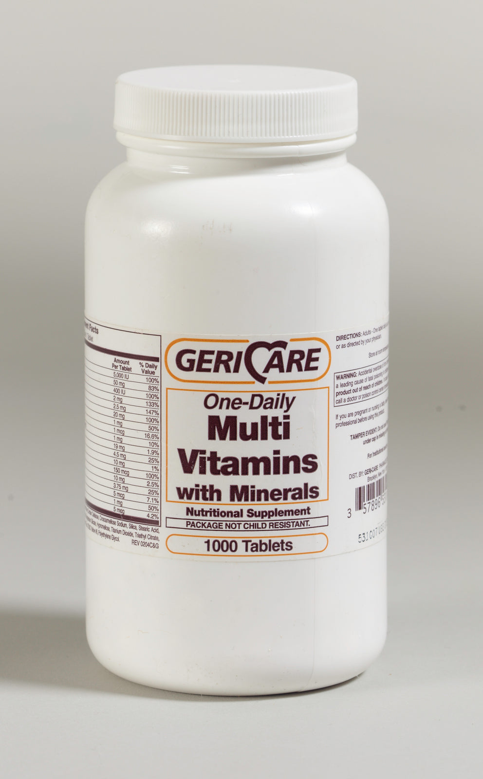 Geri-Care Multivitamin with Minerals Supplement