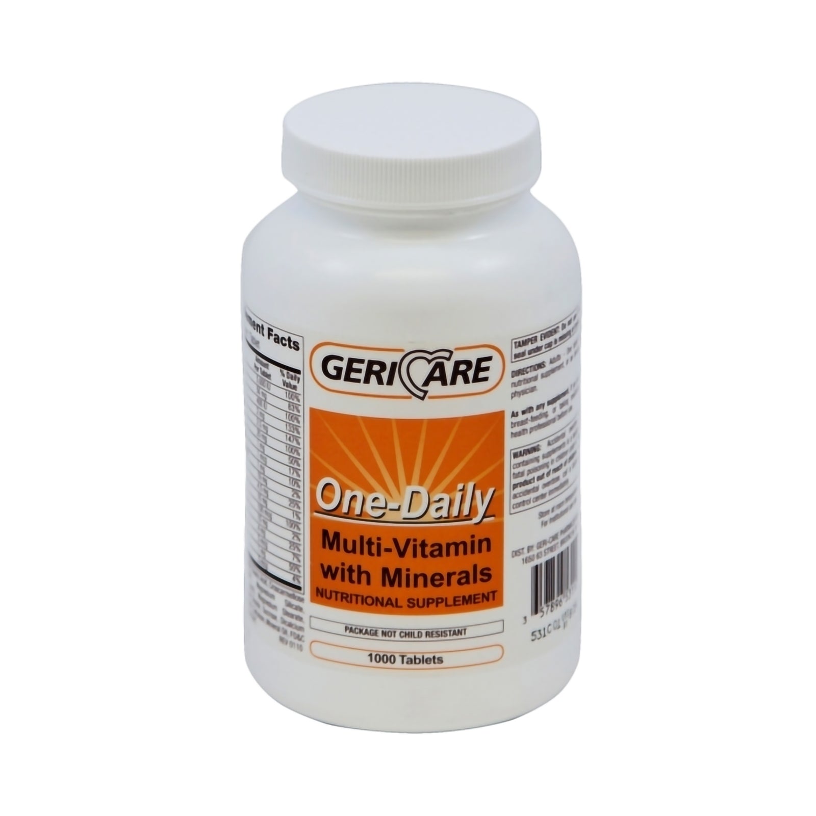 Geri-Care Multivitamin with Minerals Supplement