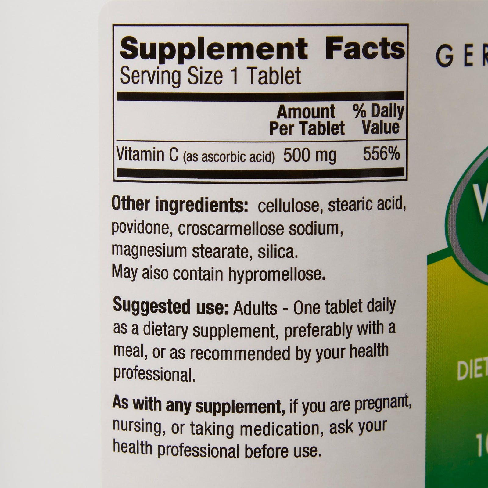 GERI-CARE PHARMA Vitamin C Tablets