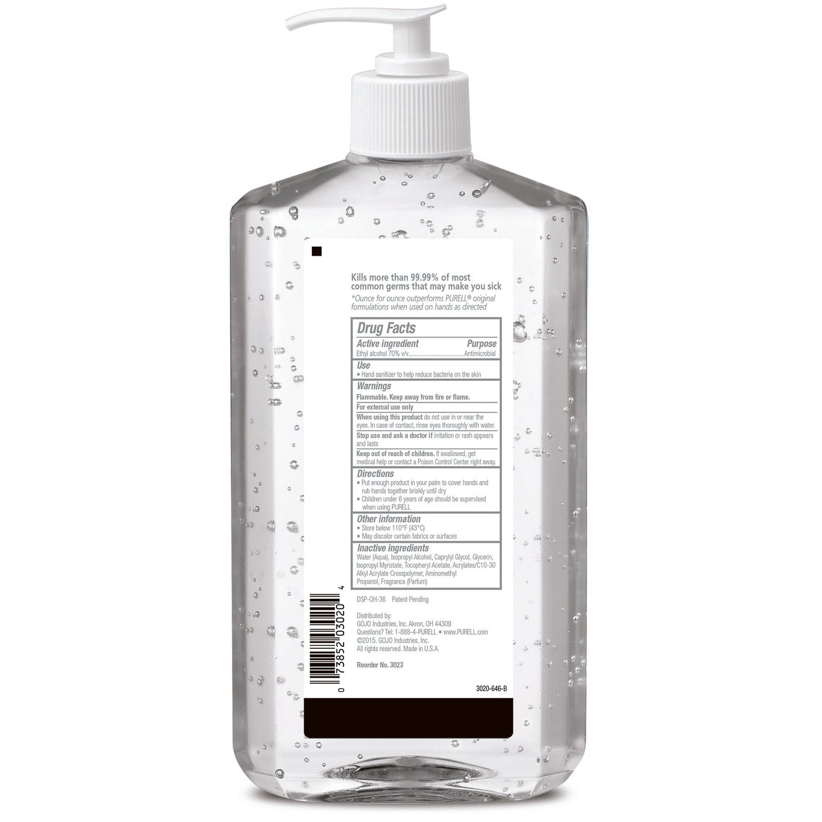 GOJO INDUSTRIES Purell Hand Sanitizer