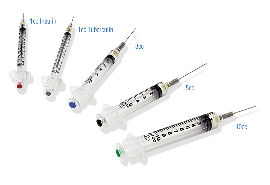 VanishPoint Retractable Safety Syringe 25G x 1-1/2" 3cc