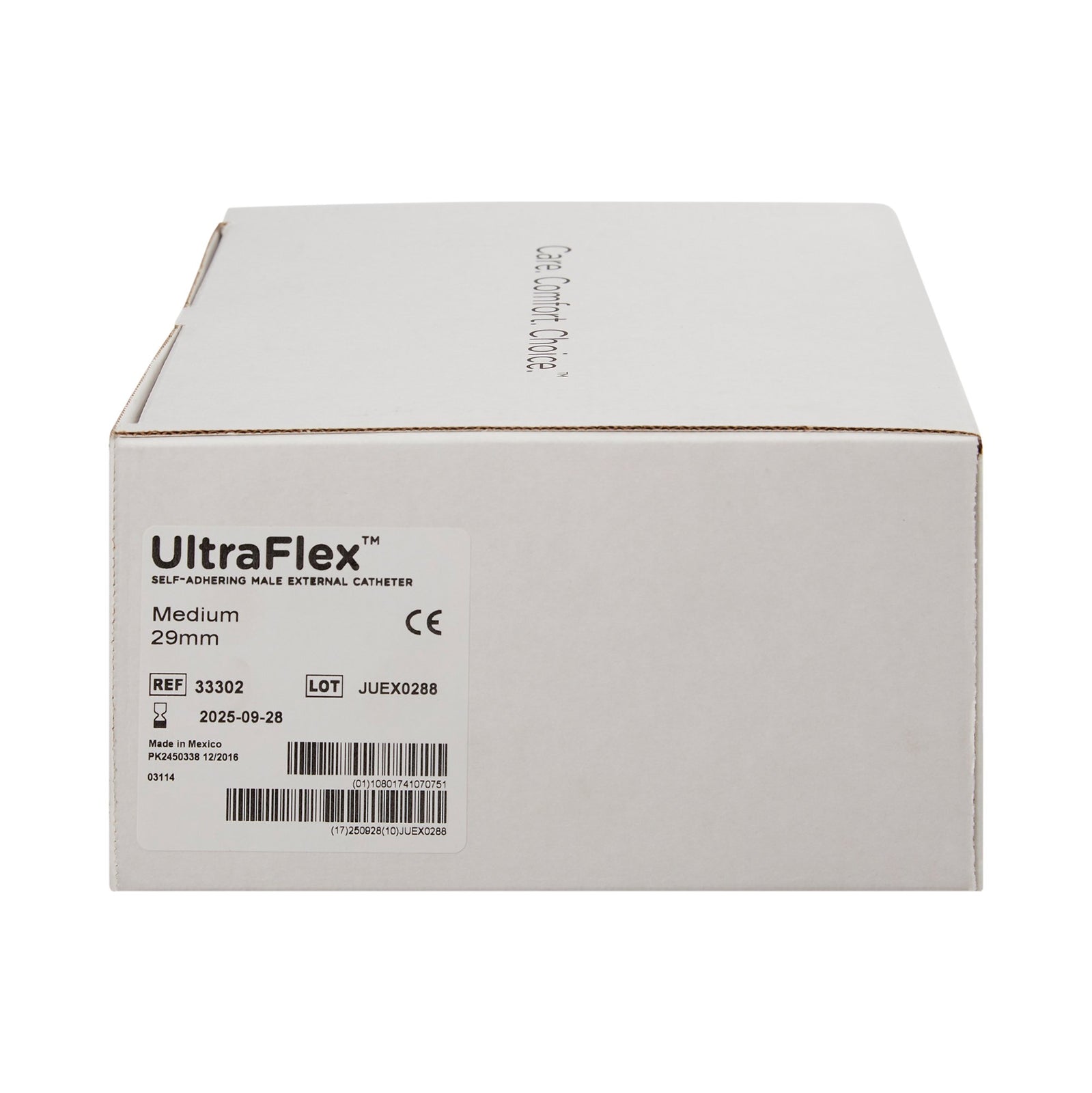 UltraFlex® Male External Catheter with Self-Adhesive Band