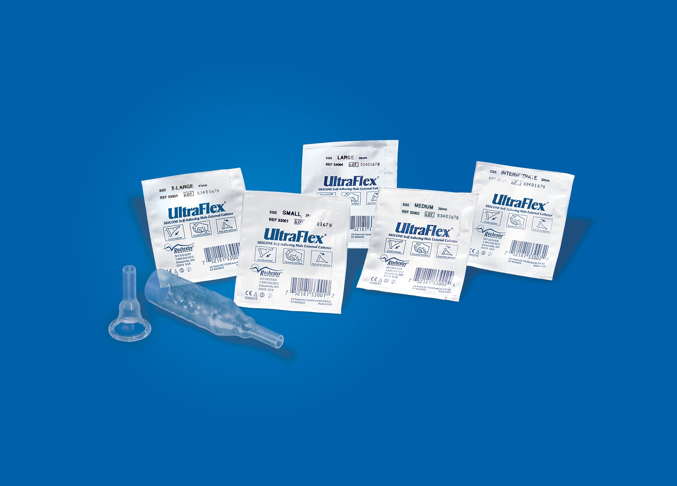Bard UltraFlex Male External Catheter, Medium 29 mm