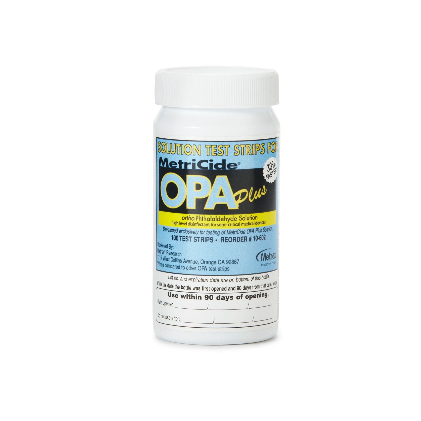MetriCide OPA Plus Solution Test Strips, 100 Count