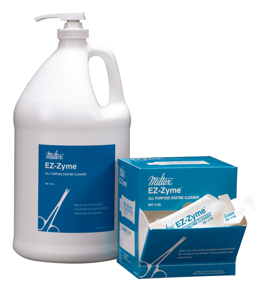 EZ-Zyme Liquid Concentrate Instrument Detergent 1 Gallon Jug