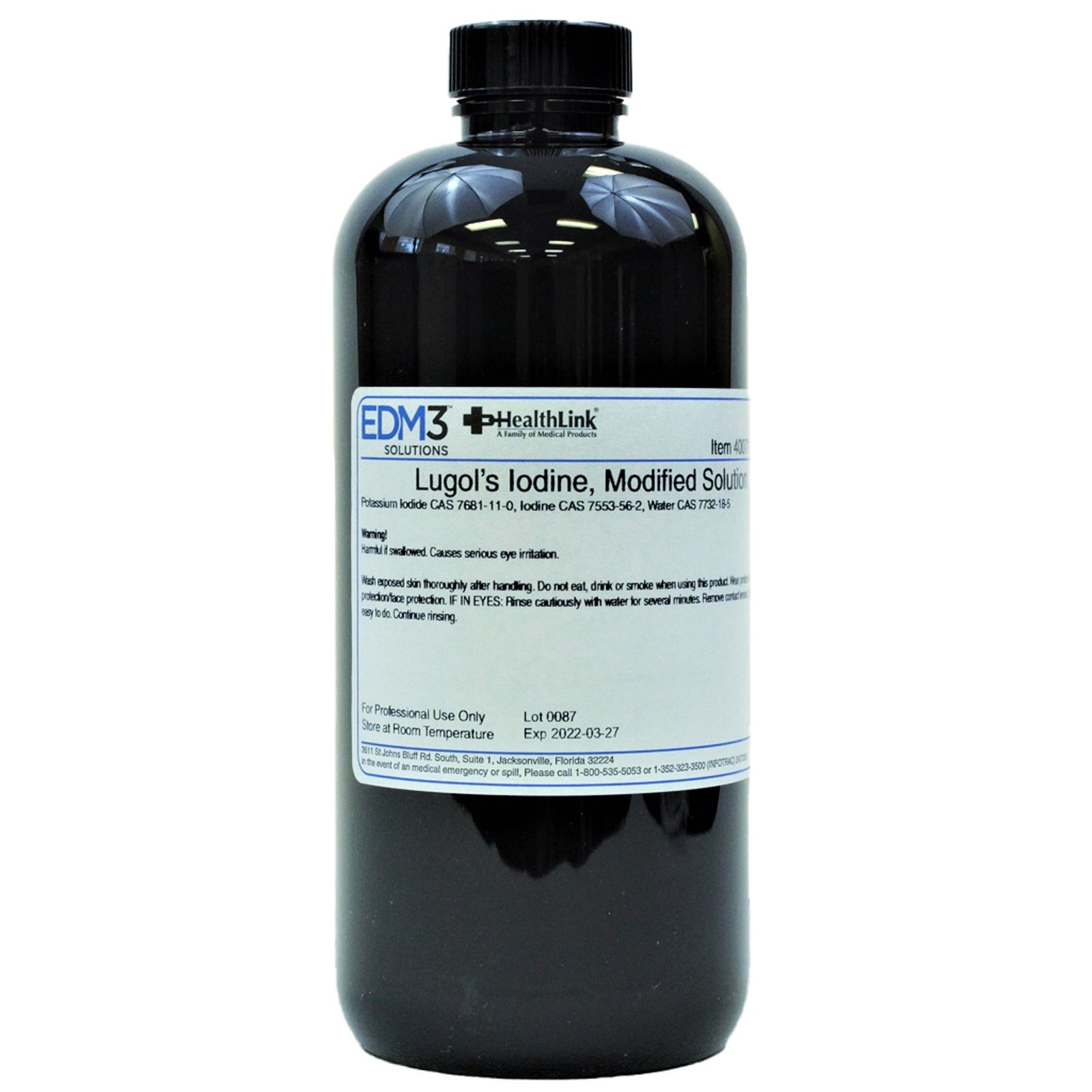 EDM 3 LLC Lugol's Iodine Stain