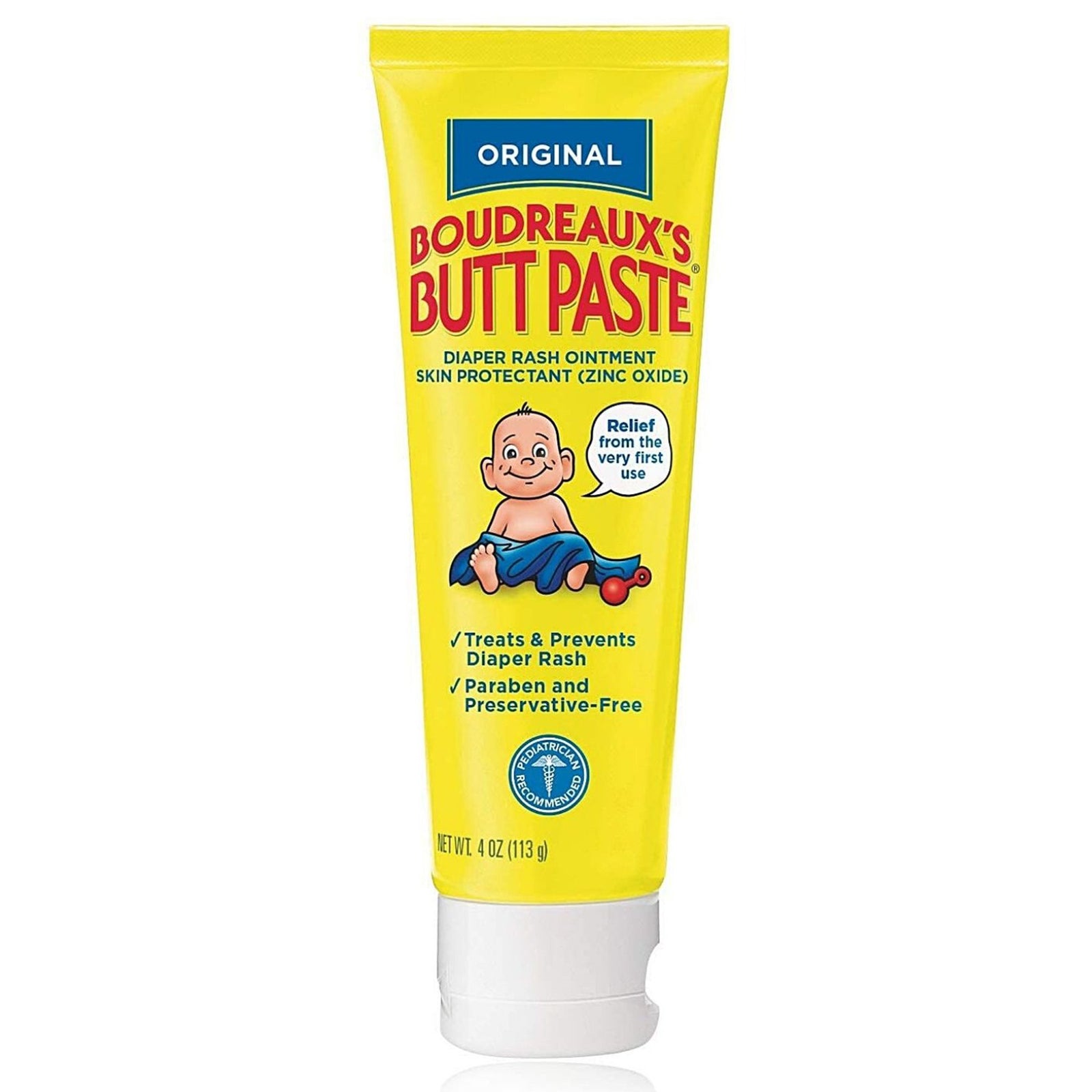 Boudreaux's Butt Paste® Diaper Rash Treatment 4 oz. Tube