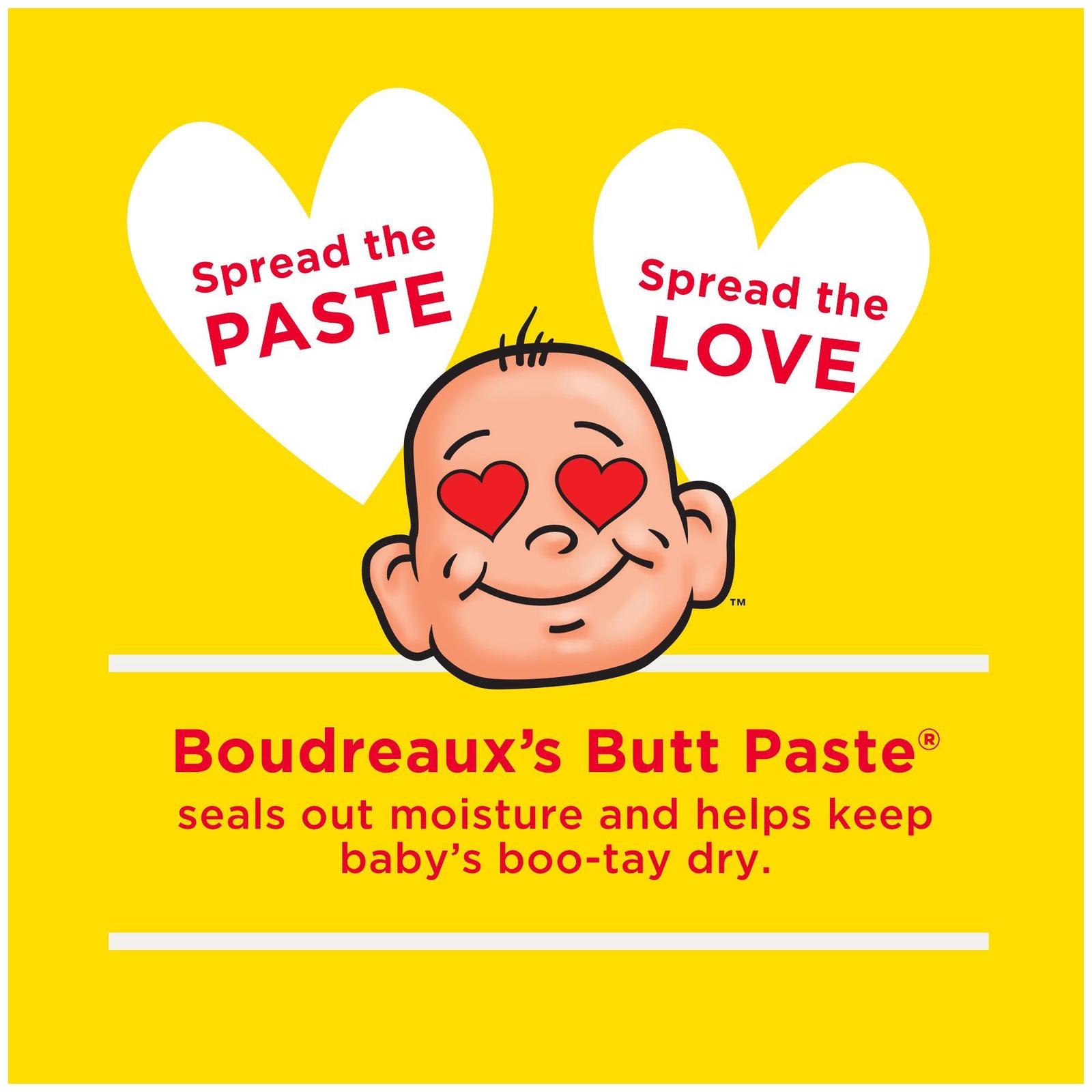Boudreaux's Butt Paste® Diaper Rash Treatment 4 oz. Tube