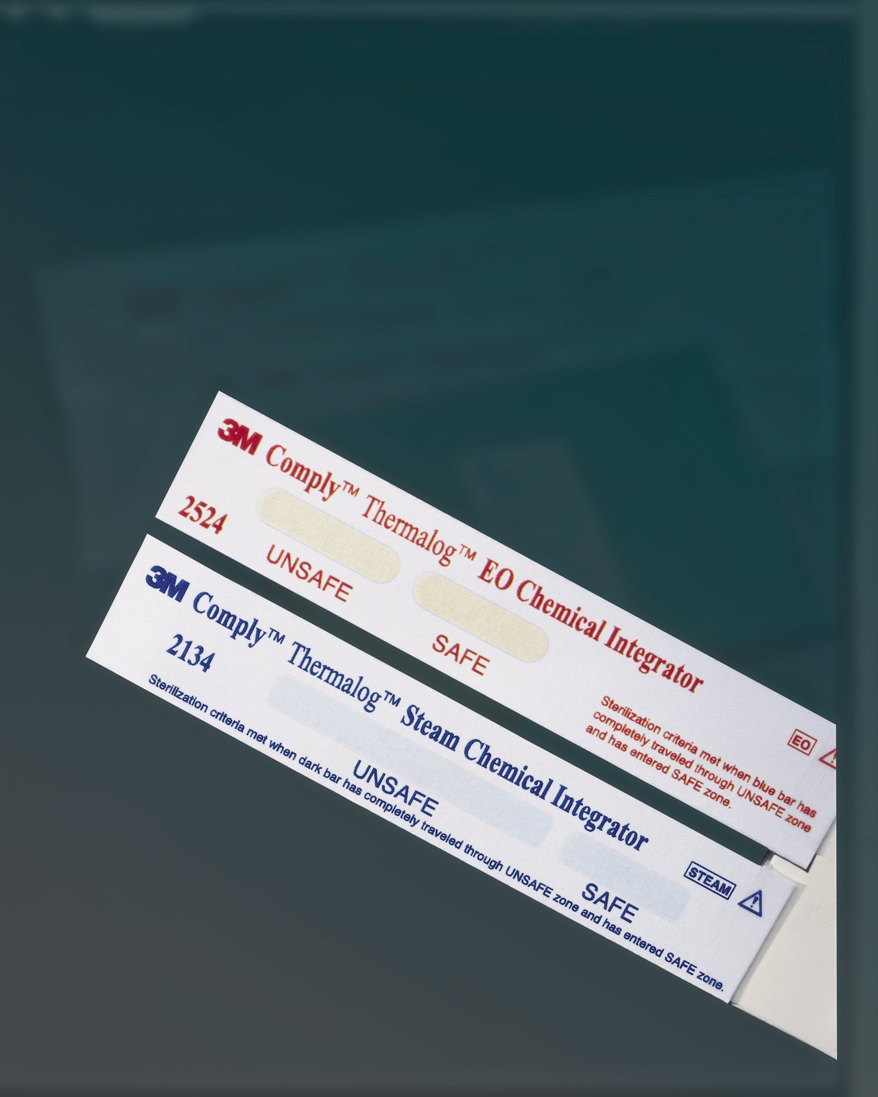 Comply™ Thermalog™ Steam Sterilization Chemical Integrator Strip Type 5