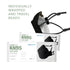 KN95 3D Pro Face Mask | Premium 3D Fit, Anti-fogging, Adjustable Ear Loops