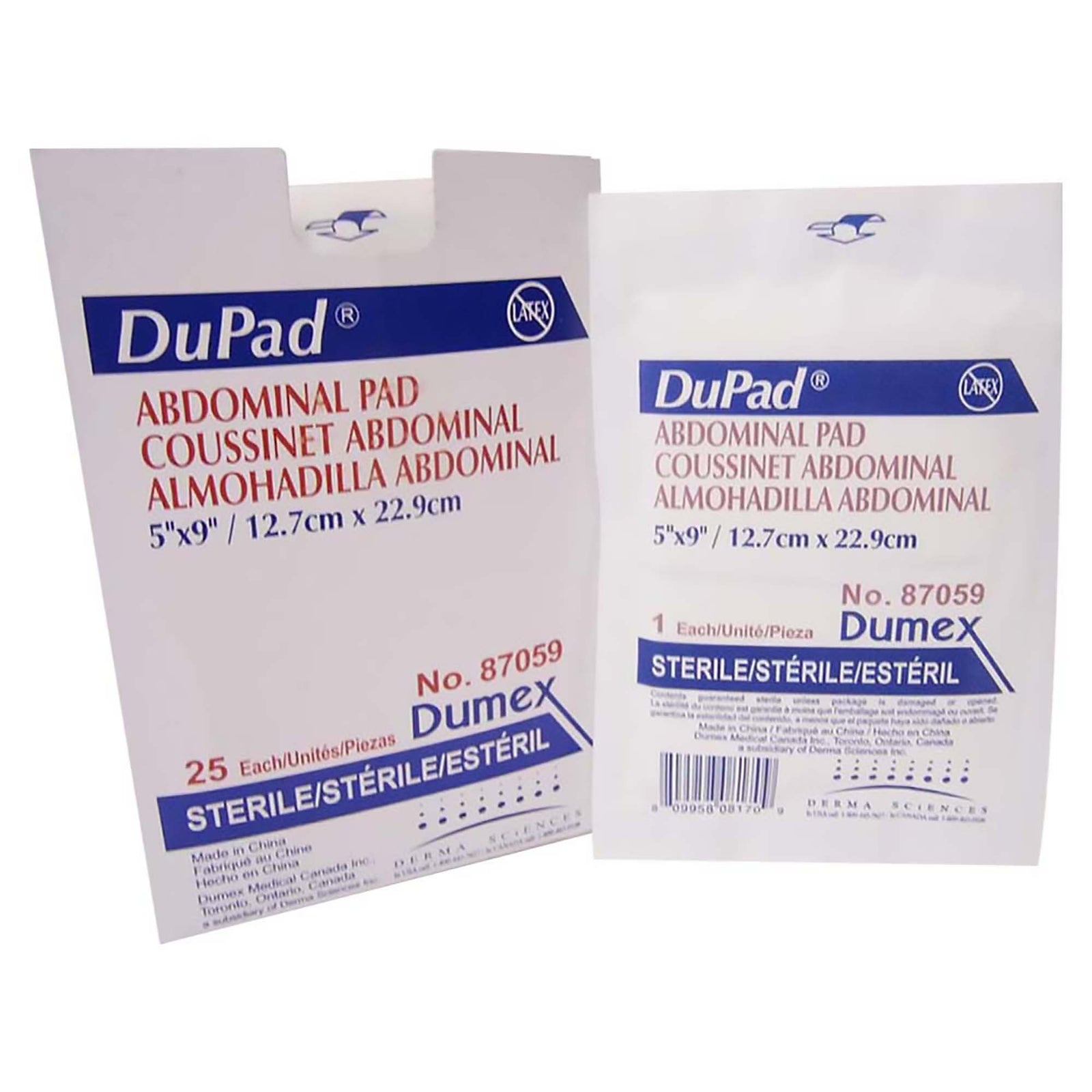 GENTELL Sterile Abdominal Pad 8 X 10 Inch