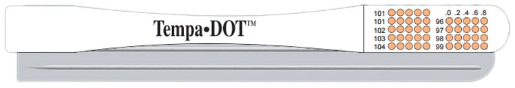 Disposable Rectal Thermometer with Sheath - Case of 1600 Units