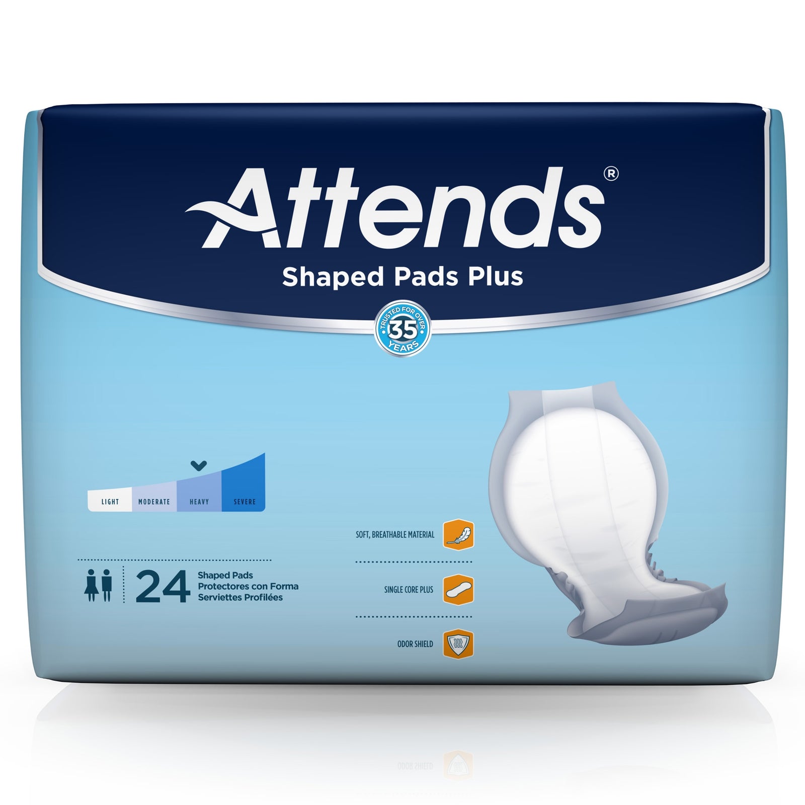 Attends Healthcare Shaped Plus Pad