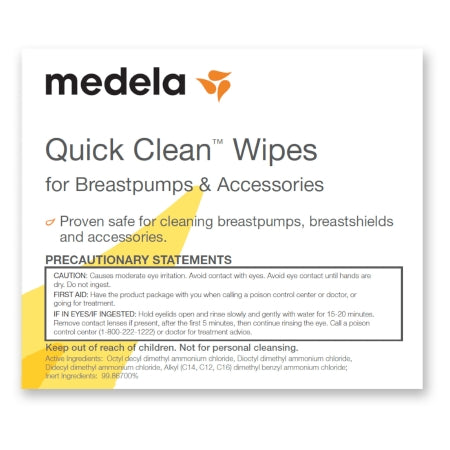Quick Clean Breast Pump Wipe